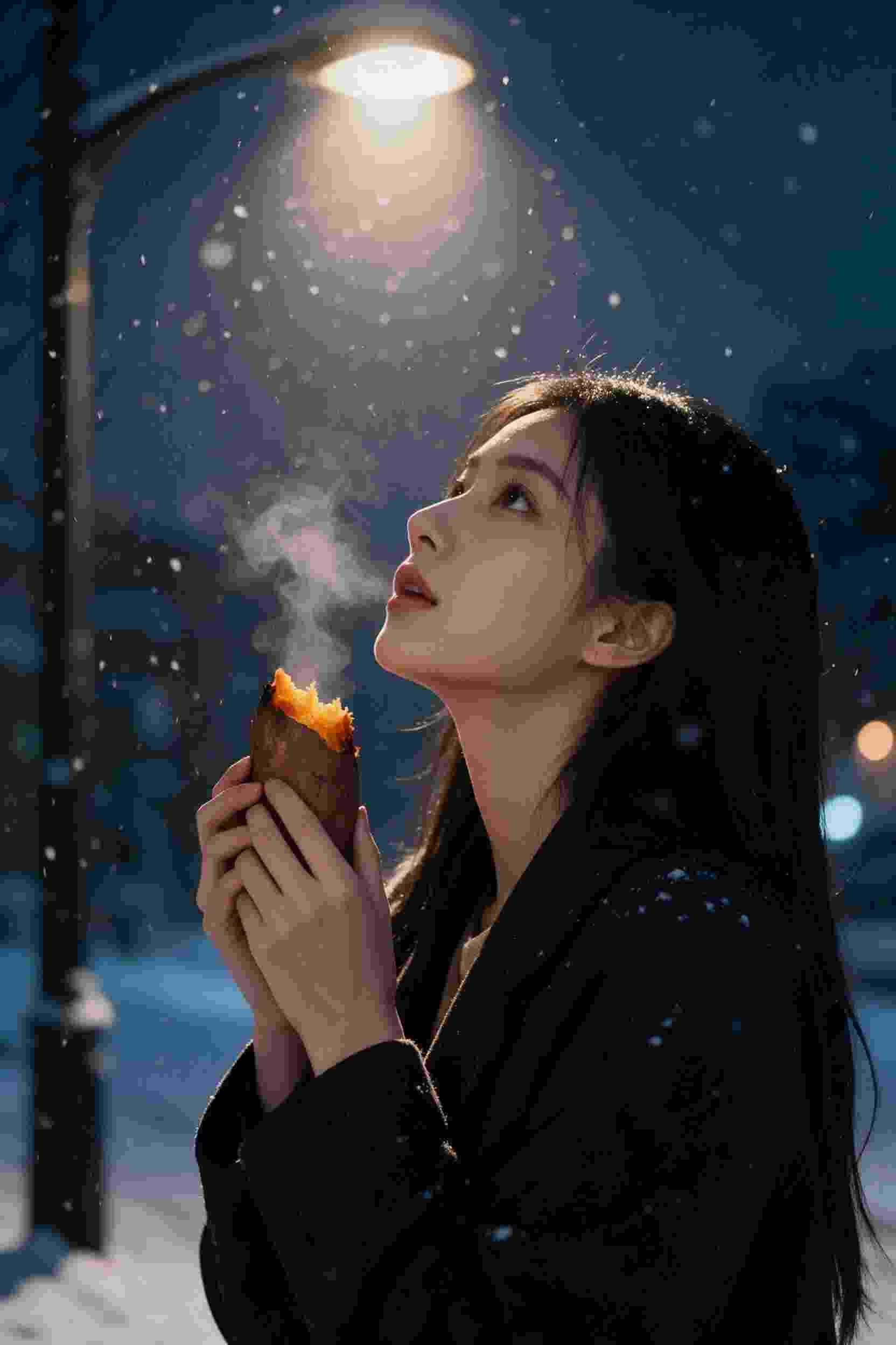 黑猫与少女